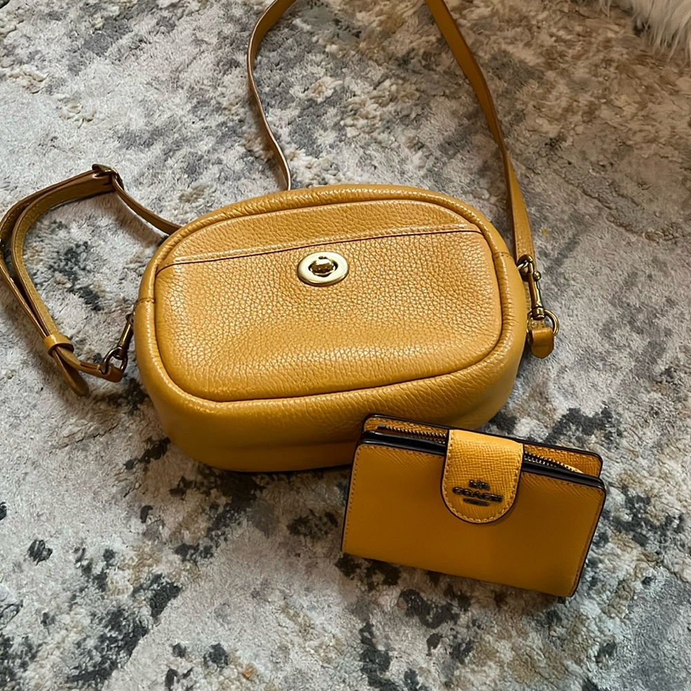 Coach crossbody and wallet